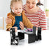 16Pcs Miniature Laptop Computer Tablet Toy Phone Pad and Coffee Juice Doll Accessories Mini Chairs and Table Glasses Headset Drink Playset Girl Sm...