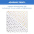 Delta Children 100% Cotton Flannel Baby Receiving Blankets for Girls and Boys – 30x30 Inches (Pack of 2), Safari Friends...