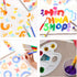20 Pcs Paint Brushes for Kids, Big Washable Chubby Toddler Paint Brushes Kids Paint Brushes Easy to Clean & Grip Round Flat Preschool Paint Brushe...
