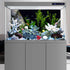 AWERT Vinyl Underwater Aquatic Plant Fish Tank Background Stone River Bed & Lake Aquarium Background 36x24 inches...