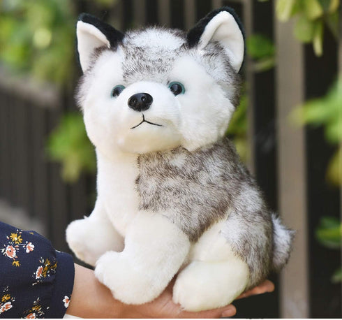 Plush Husky Dog Stuffed Animals Puppy Toys Dolls Gifts for Kids Boys Girls 8 Inches...