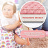 IPOZITO Rainbow Baby Bumbo Seat Cover - Comfortable Floor Seat Cover for Baby Girl and Boy...