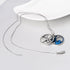 YFN Compass Pendant Necklace Sterling Silver Navy Anchor Travel Map Necklace for Women Men 18"...