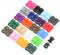 PENTA ANGEL 40PCS 3/8 Inch Plastic Curved Buckle DIY Craft Webbing Contoured Side Quick Release Buckle for Bracelets Backpack Tactical Bag and Gea...