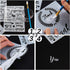 AIEX 4Pcs Plastic Stencils Journal Stencils Template for Drawing Painting on Wood Furniture Paper Window Wall, Including 2Pcs Thank You Stencils a...