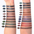 Black Smokey Eyeshadow Makeup Palette, Dark Smoky Eye Shadow Palettes for Halloween Goth Make up Glitter Shimmer Matte Pallets, Midnight Masquerad...