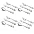 12-Piece Toddler Kids Silverware Set, HaWare Stainless Steel Hammered Flatware Cutlery, Children Tableware Includes 4 Spoons 4 Forks 4 Butter Kniv...