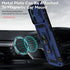 Hitaoyou Compatible iPhone 12 Pro Max Case with Camera Cover & Kickstand, Military Grade Shockproof, Blue...