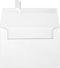 LUXPaper A4 Invitation Envelopes | Peel & Press | 4 1/4" x 6 1/4" | White Linen | 80lb. Text | 50 Qty...