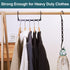 AMKUFO Closet Organizers and Storage 20 Pack Hanger Organizer Magic Hangers Space Saving Hanging Plastic for Heavy Clothes, Dorm Room Bedroom Home...