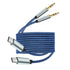 USB C to 3.5mm Audio Aux Jack Cable (4.3ft, 2-Pack) - USB C to 3.5mm Headphone Car Stereo Cord, Compatible with Samsung Galaxy S23 S22 S21 S20+ No...