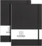 AHGXG B5 College Ruled Notebook Softcover Journals(2-Pack) Large Composition Notebook 7.6 x 10 inch with Thick 100gsm Lined Paper, Total 408 Numbe...