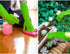 Vgo... 1-Pair Dishwashing Gloves, Reusable Household Gloves, Kitchen Gloves, Long Sleeve, Thick Latex, Cleaning, Washing, Working, Painting, Garde...