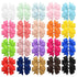 40PCS 3 Inch Hair Bows for Girls Grosgrain Ribbon Toddler Hair Accessories with Alligator Clip Bow for Toddler Girls Baby Kids Teens In Pairs...