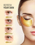24k Gold Under Eye Patches (25 Pairs), eye mask, Collagen Skin Care Products, Eye Patches for Puffy Eyes, eye masks for dark circles and puffiness...