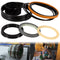 for Case 1543273C1/Case G109423/Case G105545 Hydraulic Cylinder Seal Kit (for Rod Size: 2'', Bore Size: 4'') for Case 450 455 550 580 650 680 780 ...