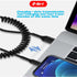 Coiled Lightning Cable, iPhone Charger Cable 3.FT for Car, 3 Feet Lightning Cord Compatible with iPhone14/13/12/11 Pro Max/XS MAX/XR/XS/X/8/7/Plus...