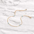 Bemoly Gold Anklet 14K Gold Plated Boho Beach Simple Dainty Charm Cute Tiny Lucky Star Turquoise Eye zircon Handmade Foot Jewelry for Women...