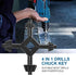 4 in 1 Drills Chuck Key 4 Way Multifunctional Steel Fit Handheld? Power Drill Chuck Key 4 in 1 Drilling Tool Suitable for Most Drills and Power To...