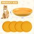 4 Pcs Whisker Fatigue Relief Cat Bowl Shallow Cat Food Dish 6 Inch Cat Wet Feeding Bowls Wide and Short Legged Cat and Small Pet Plate for Kittens...