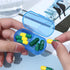 2PCS Pill Case for Purse Small 4PCS Pill Organizer Portable Travel Daily Pill Containers AM & PM Mini Pill Box Vitamin, Fish Oil, Supplement Holde...