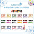 Candle Dye Set, 16 Colors Candle Wax Dye for Candle Making, Bulk Soy Wax Dyeing, DIY Candle Making Kit...