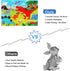 Puzzles for Kids Toddlers Ages 3-5, 36 Pieces Dinosaurs Jigsaw Puzzles for Birthday Party Favor Birthday Thanksgiving Learning Educational Toys fo...