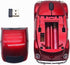 Wireless Sports Car Mouse, 3D Optical Mouse for Desktop Laptop PC, Computer Mice for JKC (Red)...