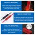 smseace 10Pairs 15/30Amp Power Connectors 1.5-4mm² (20-12AWG) Quick Connect/Disconnect Power Pole connectors for Forklift/Golf cart/Charger System...