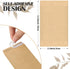 120 Pack Memorial Coin Envelopes Funeral Favors Kraft Small Coin Envelopes Plant Small Flower Packets Celebration of Life Small Envelopes for Fune...
