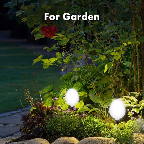 Solar Pathway Lights Outdoor, Landscape Path Lights Solar Powered Waterproof IP67 Dusk to Dawn Solar Globe Lights for Outside Garden Walkway Lawn ...