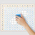 SCRIBBLEDO Dry Erase Multiplication Chart Whiteboard 11" x 14" Multiplication Table Double Sided Times Table Math Manipulatives White Board for Ki...