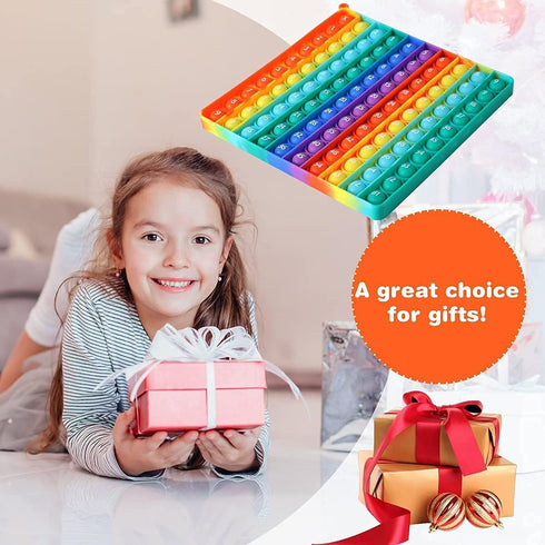 9x9 Multiplication Table Game Toy, Push Pop Bubble Mathematical Operations, Mental Arithmetic and Fidget Sensory Toy.Stress Reliever Anxiety ,Mult...
