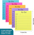 to Do List Self-Stick Notes, 6 Pack Colorful to Do List Sticky Notepads Lined Post It Notes Daily Planner Sticky Notes Home School Office Supplies...