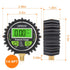 Digital Tire Pressure Gauge, 2-1/2" Dial Size Digital Air Pressure Gauge with 1/4'' NPT Bottom Connector and Rubber Protector, Air Pressure Gauge ...