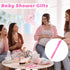 60 Pieces Baby Shower Pens It's a Girl 1.0 mm Ballpoint Pen with Black Ink Retractable Writing Pens for Guests Friends Baby Shower Gender Reveal P...