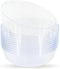 Blue Sky Edge Clear Bowls - 16 oz (10 Count) Disposable Round Plastic Bowls for Parties, Events & Special Occasions...