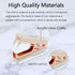 Rose Gold Acrylic Stapler, Desktop Stapler, 25 Sheet Capacity, Includes 1000 Staples and Staple Remover...