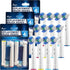 Professional White Replacement Brush Heads w/ 3D Whitening, Compatible with Oralb Braun Electric Toothbrush- 12 Pro Style- Fits The Oral-B Kids Ca...