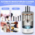 Electric Makeup Brush Cleaner Machine | 2024 Upgrade Cosmetic Brush Cleaner | Automatic Make Up Brush Cleaner Spinner | Deep Cleaning Sonic Techno...