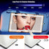 Car Sun Visor Vanity Mirror, Makeup Mirror with 3 Light Modes & 60 LEDs Rechargeable Led Light Car Mirror with Dimmable Touch Screen, Rear View Su...