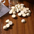 100pcs Half Wood Balls Unfinished Natural Half Ball Split Wood Balls for DIY Projects and Craft Supplies (15mm)...