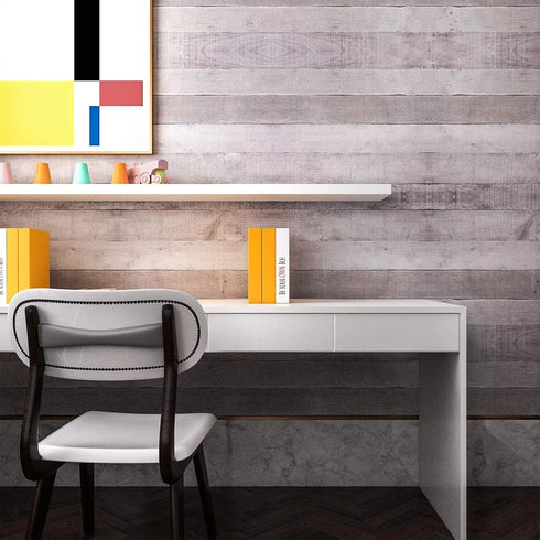 Art3d 17.7"x78.7" Peel and Stick Wallpaper - Decorative Self Adhesive Vinyl Film Wood Grain Wallpaper for Furniture Cabinet Countertop Shelf Paper...