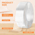 Double Sided Tape Heavy Duty Removable Wall Tape, Multipurpose Strong Clear & Tough Nano Mounting Adhesive for Home Office wall decor, Poster Hang...