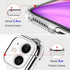 Succulent Clear Case Fit for iPhone 11 Year 2019, Succulent Girls and Women Floral Back Case Cover, Cute Design Transparent Flexible TPU Bumper Sh...