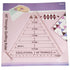 HONEYSEW Quilts Quilter's Ruler Hexagon Quilting Ruler Equilateral Traiangle Diamound (13.5 Cut-Equilateral 60°Triangle)...