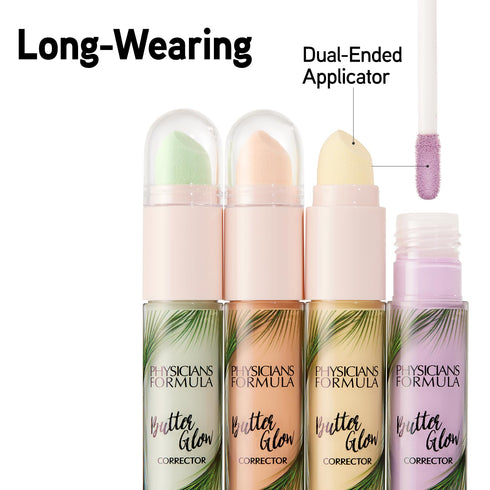 Physicians Formula Butter Glow Corrector, Neutralizes Yellow Undertones & Brightens Skin Tone, Infused with Illuminating & Moisture Boosting Ingre...