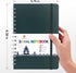 BLUMOST Spiral Sketchbook for Drawing, 120gsm Sketch Book for Sketching, Artist Drawing Blank Paper Notebook for Kids Adults Beginners, Inner Pock...
