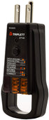 Triplett ET100 GFCI Outlet/Receptacle Tester with 5 Visual Indicators...