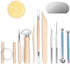 Nozomy Clay Tools,12PCS Pottery Clay Sculpting Tool Set...